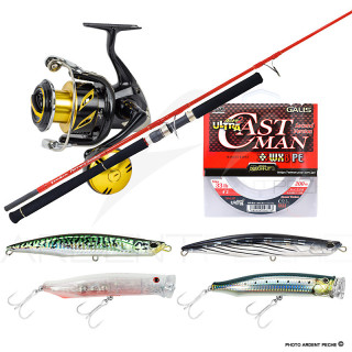 Combo premium tecniche di pesca del tonno con artificiali in Mediterraneo - Ardent Pêche