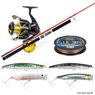 Combo premium tecniche di pesca bei tonni con artificiali nel Mediterraneo - Ardent Pêche