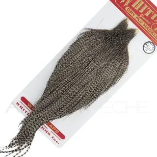 Colli di gallo WHITING Silver Grizzly tinto grigio