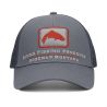 SIMMS Single Haul Small Fit Trucker Gunmetal cap