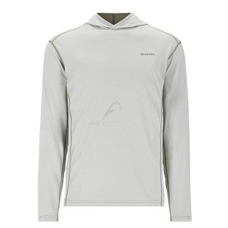 T-shirt con cappuccio SIMMS BugStopper Hoody Aspen Heather