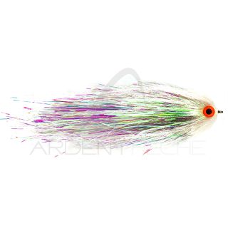 Mosca FutureFly Luccio Predator flash bianco