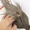 Collo di gallo WHITING Pro grade tinto grigio