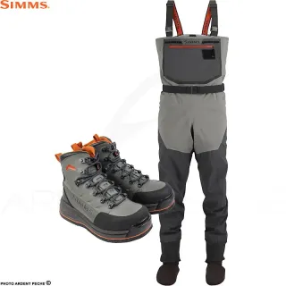 Simms Freestone rubber-soled waders and boots pack - fish in total freedom - Ardent Fly Fishing