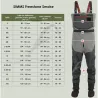 Pack waders e scarpe suola in gomma Simms Freestone - pesca in totale libertà - Ardent Fly Fishing