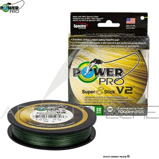 Treccia POWER PRO Super 8 slick V2 Moss green 275m