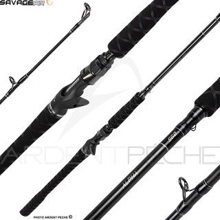 Canna casting SAVAGE GEAR Alpha SG8 Monster bait