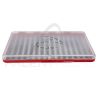 Scatola per mosche Fulling Mill guide box 1830 rossa