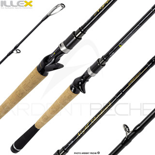 Casting rod ILLEX Night shadows B 220 XXH La brute