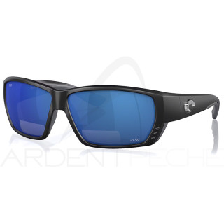 Polarised sunglasses COSTA DEL MAR Tuna alley readers 2.50 Matte black Blue mirror 580P