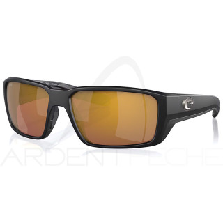 Occhiali polarizzati COSTA DEL MAR Fantail pro Matte black Gold mirror 580G