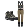 Grundèns Boundary Zip waders & Bankside shoes pack - Ardent Pêche