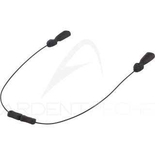 Glasses cord COSTA C Line adjustable retainer black
