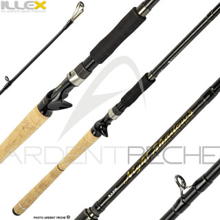 ILLEX Night Shadows B 250 XXH The Wild Dog casting rod demo