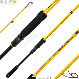 ILLEX Ashura Element Rider X5 240 MH H+ Power V spinning rod demo