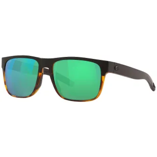 COSTA DEL MAR Spearo Black shiny tortoise Green mirror 580G polarized sunglasses