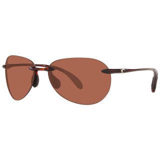 COSTA DEL MAR West bay Tortoise Copper 580P polarized sunglasses