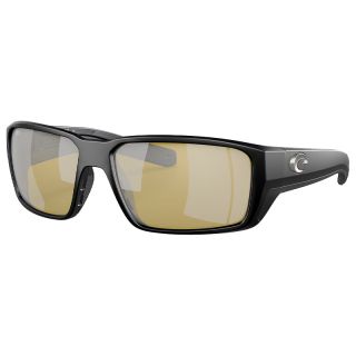Occhiali polarizzati COSTA DEL MAR Fantail pro Matte black Sunrise silver mirror 580G