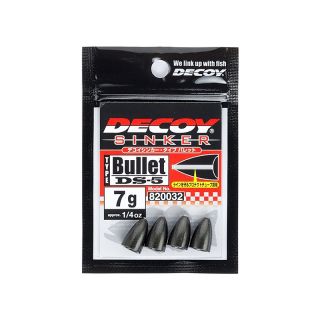 DECOY Bullet sinker DS-5 lead weights