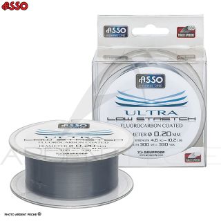 Fils nylon ASSO Ultra low stretch 300m