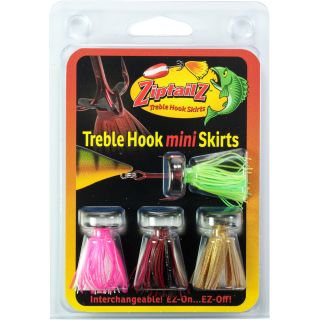 Gonna ZIPTAILZ Treble hook mini skirts