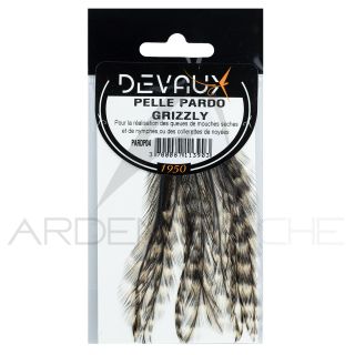 Piume DEVAUX Pelle Pardo Grizzly