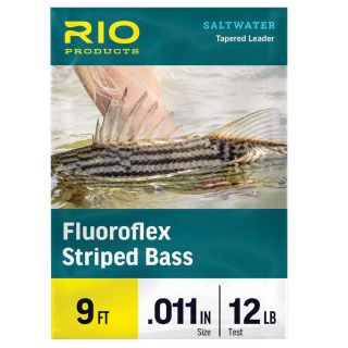 Bas de ligne RIO Fluoroflex Striped Bass Leader 9' (2,70m)