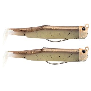 Leurre souple FIIISH Black minnow double combo 90