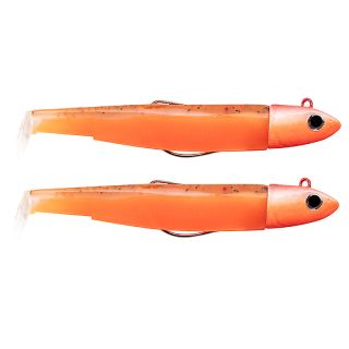 Soft bait FIIISH Black minnow double combo 90