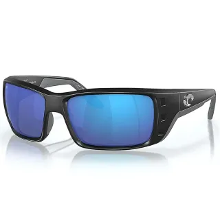 Occhiali polarizzati COSTA DEL MAR Permit Matte black Blue mirror 580G