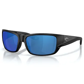 Polarized sunglasses COSTA DEL MAR Schoolie Matte black Blue mirror 580P