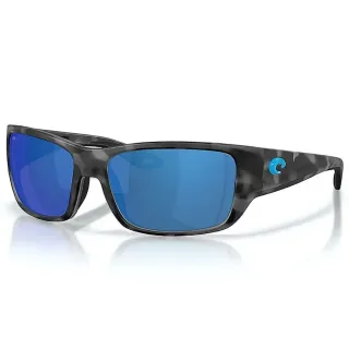 Polarized sunglasses COSTA DEL MAR Schoolie Tiger shark matte Blue mirror 580P