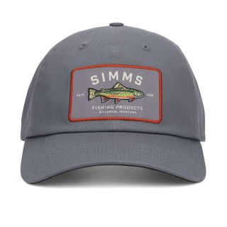 Casquette SIMMS Single Haul Cap Gunmetal Trout