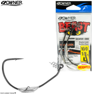 OWNER Weighted Beast 5130W Texas Hook
