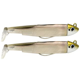 Soft bait FIIISH Black minnow double combo 70