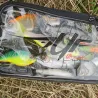 Borsa porta esche ULTIMATE FISHING Clear pouch L
