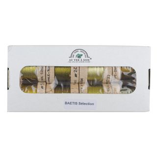 Seta floss naturale ovale assortimento Baetis Sélection