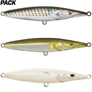Pack de 3 leurres MEGABASS Asturie 110 spécial coup du soir