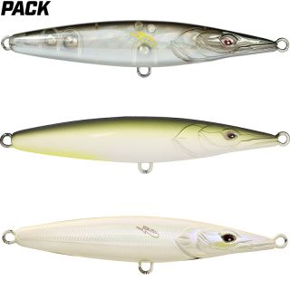 Pack de 3 leurres XORUS Asturie 130 spécial coup du soir