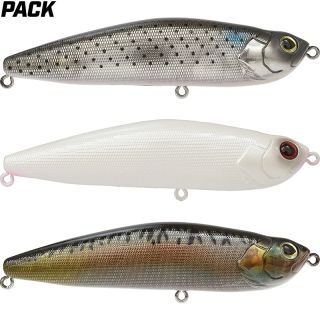 Pack de 3 leurres XORUS Z Claw evo spécial coup du soir