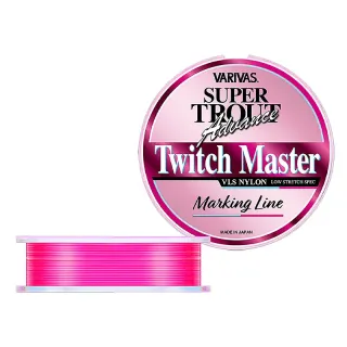 Filo nylon VARIVAS Super trout advance twitch master Marking 100m