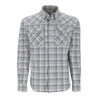 Chemise SIMMS Brackett Shirt Sterling Plaid - Ardent flyfishing