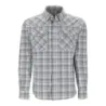 Chemise SIMMS Brackett Shirt Sterling Plaid - Ardent flyfishing