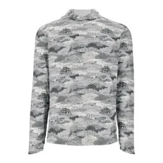 Hoody SIMMS BugStopper Solarflex Shroud Sterling - Ardent flyfishing