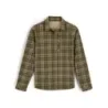 Surchemise à capuche SIMMS Coldweather Hooded Shacket Schooner Plaid Loden - Ardent flyfishing