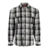 Camicia SIMMS Coldweather Gunmetal Logan Plaid - Ardent flyfishing