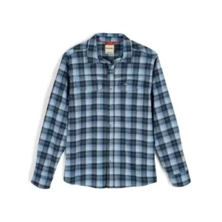 Camicia SIMMS Gallatin Flannel Kennebec Plaid Steel Blue - Ardent flyfishing