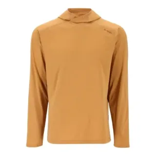 Tee shirt à capuche SIMMS SolarFlex Hoody Earthenware - Ardent flyfishing