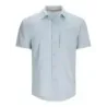 SIMMS Challenger Short Sleeve Steel Blue Shirt - Ardent flyfishing
