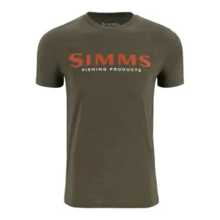 SIMMS Logo Loden Heather T-Shirt - Ardent flyfishing